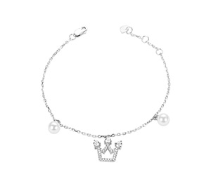 Crown Pearl Trendy Bracelet