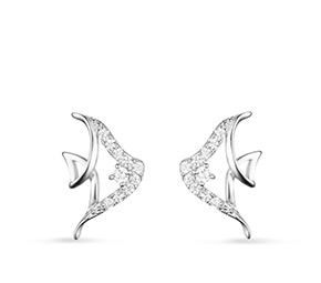 Tropical Fish Sliver Earring